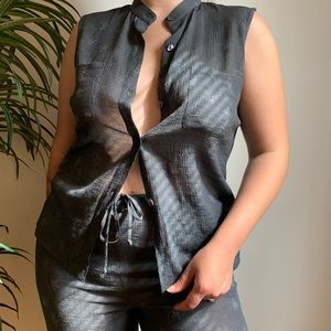 Italian 2 piece grey set